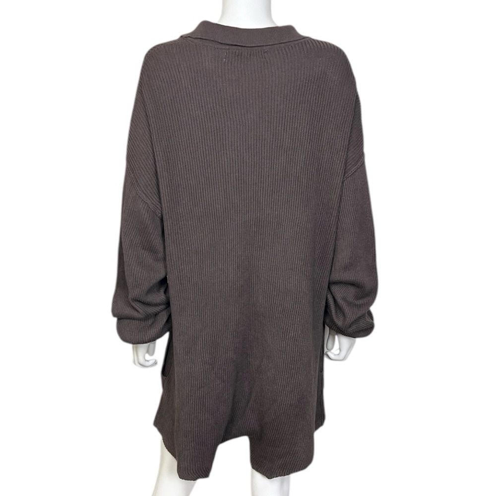 Free People FP Beach Picnic Sweater Romper in Minked - sz Large - Picture 7 of 10